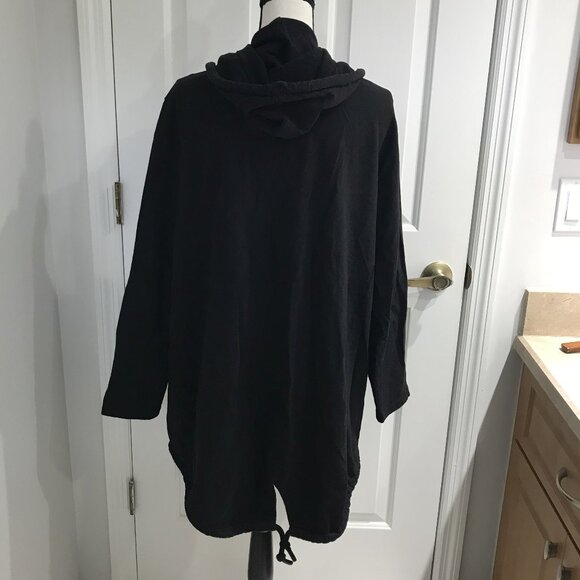 Westbound Black Open Front Hoodie XL - Picture 7 of 10